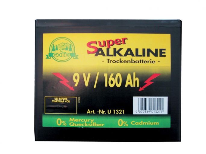 Weidezaun Batterie-Trockenbatterie-9 V- Nassbatterie 12V