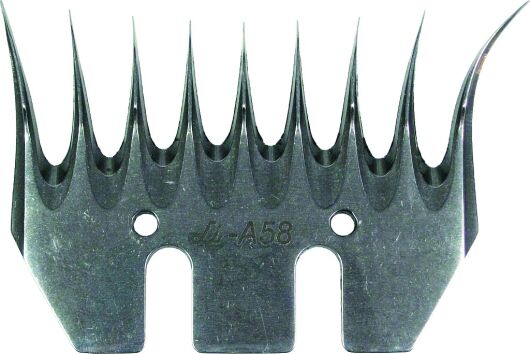 Lister Schermesser Schafschur UNTERMESSER A 58 LAMA/ALPAKA-SCHUR, FÜR OBERMESSER A 5 1 Stück