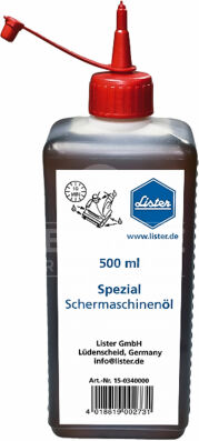Lister Schermaschine Zubehör SCHERMASCHINEN-Öl 0,5 L