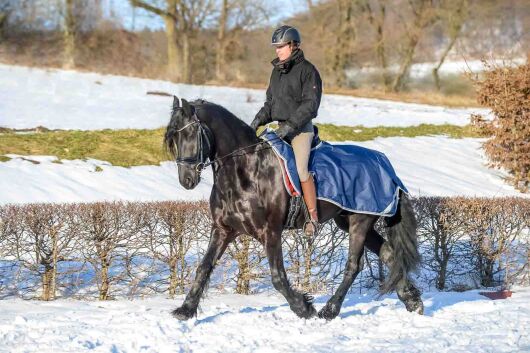 Bucas Riding - Ausreitdecke Nierendecke - wasserdicht