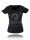 T-Shirt Stretch Back on Track schwarz