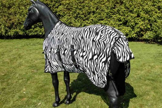 Pony Shetty WB VB H&H Halsteil für Fliegendecke Zebra von Waldhausen 