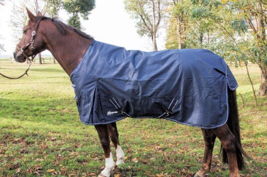 Megastar Light Regendecke 1200 Denier - blau, mit Fleece 135 cm