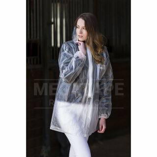 Transparente Regenjacke S