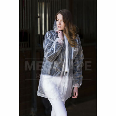 Transparente Regenjacke M