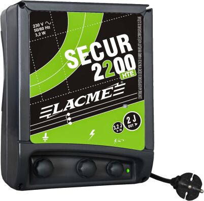 Lacme Weidezaungerät Netzgerät Secur 2200 HTE,  230V, 2,0 J