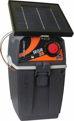 Lacme Weidezaun Batteriegerät Secur 35 Solar 2W, 9V-12V, 0,32 J