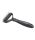 Entfilzungskamm, schwarz/grau