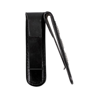 Stiefel-Clip Lupine mit Strass-Steinen, Schwarz/Silber