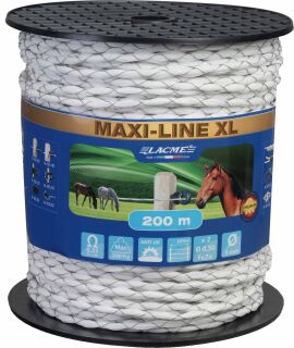 Lacme Weidezaunseil MAXI LINE XL, 200m, 0,33 Ohm/m
