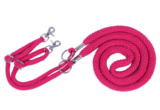 Longierstricke M Fuchsia