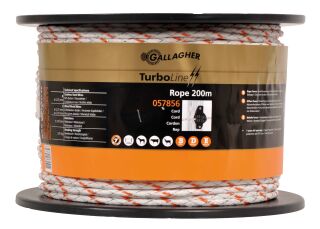 Gallagher TurboLine Cord 200m weiß