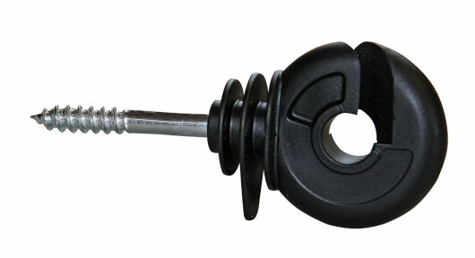 Weidezaun Ringisolator, durchgehende Stütze verzinkt, 25 St.
