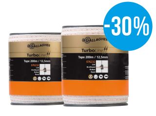 Gallagher Duopack TurboLine Breitband 12,5mm 2x200m...
