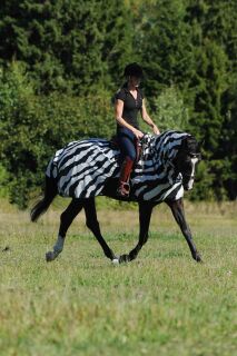 Bucas Buzz-Off Zebra Riding XL