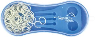 Hippotonic Mähnen Flechtbürste Blau