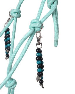 Knotenhalfter kombi Liberty Shetty Ice green