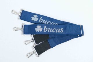 Bucas Deckenbauchgurt Internal Surcingle Navy/Silver