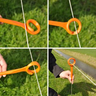 Gallagher Ring-Top Pfahl - 1,00m (10)