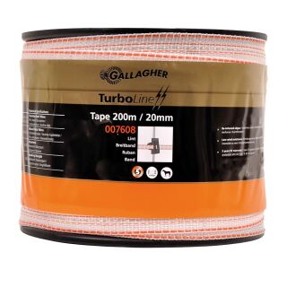 Gallagher TurboLine Breitband 20mm 200m weiß