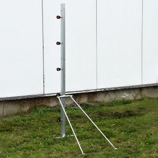 Gallagher Montagepfahl 2,00m für 5 Haspeln/Isolatoren