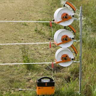 Gallagher Montagepfahl 1,25m für 3 Haspeln/Isolatoren