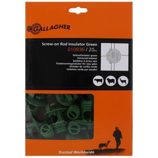 Gallagher Universal-Isolator ø6 bis 14mm grün (20)