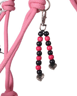 Knotenhalfter kombi Liberty Flamingo-Pink Extra Full