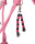 Knotenhalfter kombi Liberty Flamingo-Pink Extra Full
