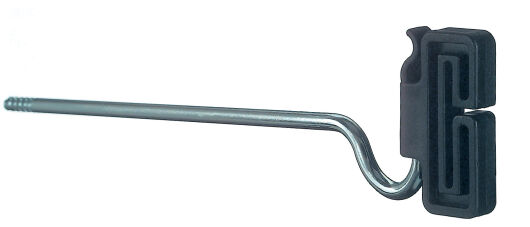 Weidezaun Vorbau-Bandisolator 40 mm - 22 cm Schaft (10015) 25 Stück)