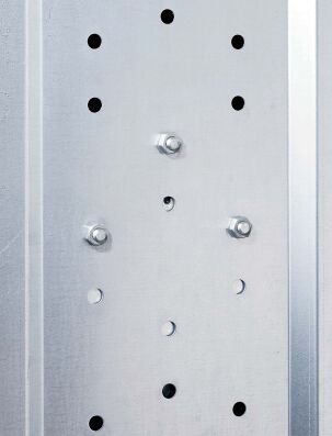 Growi Universalschrank, 190x60x60 cm mit Zylinderschlo