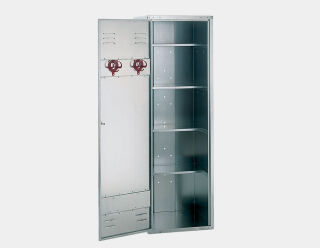 Growi Universalschrank, 190x60x60 cm mit Vorhängeschloss