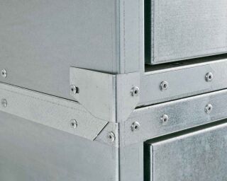 Growi Aufsatzschrank für Sattelschränke 190 cm H, 50x75x75 cm, mit Hebetür