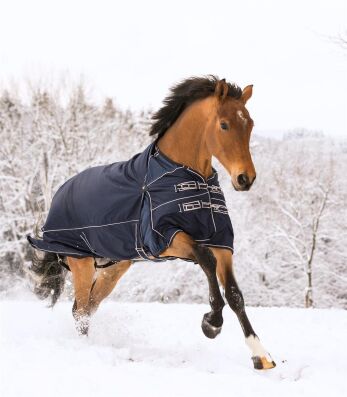 Outdoordecke Comfort, Fleece, nachtblau, 135 cm