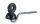 Weidezaun Vorbau-Ringisolator - 13 cm Schaft 25 Stück