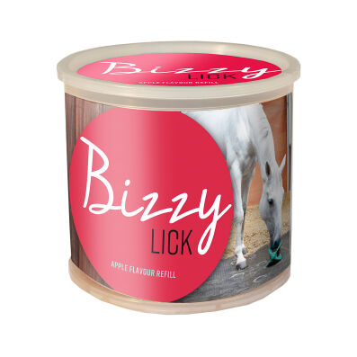 BIZZY Pferde Leckstein, 1 KG Apfel