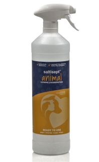 Saltisept Animal, 1Ltr. Rundflasche mit Sprühkopf