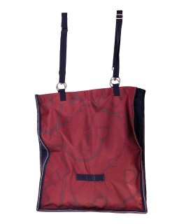 QHP Heutasche Heunetz SlowfeederTurnout Collection Blau