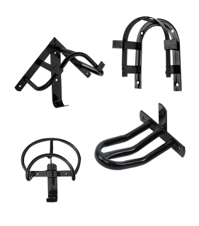 Geschirrhalter, Set, schwarz