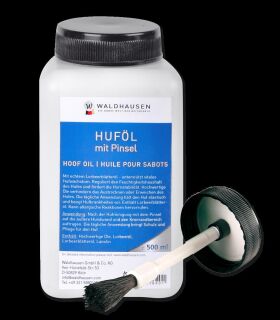 Huföl mit Lorbeeröl, mit Pinsel, 500 ml,...