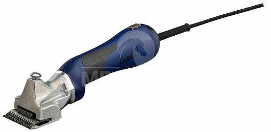 Lister Pferdeschermaschine CUTLI (Gehäuse blau/Kopf alu)  mit Messersatz LI 102