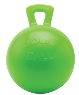 Jolly Ball Spielball für Pferde oder Hunde -  25 cm Grün-Apfelduft